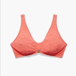 Savage x Fenty Watermelon Pink Flocked Logo Bralette Size 3X NWT